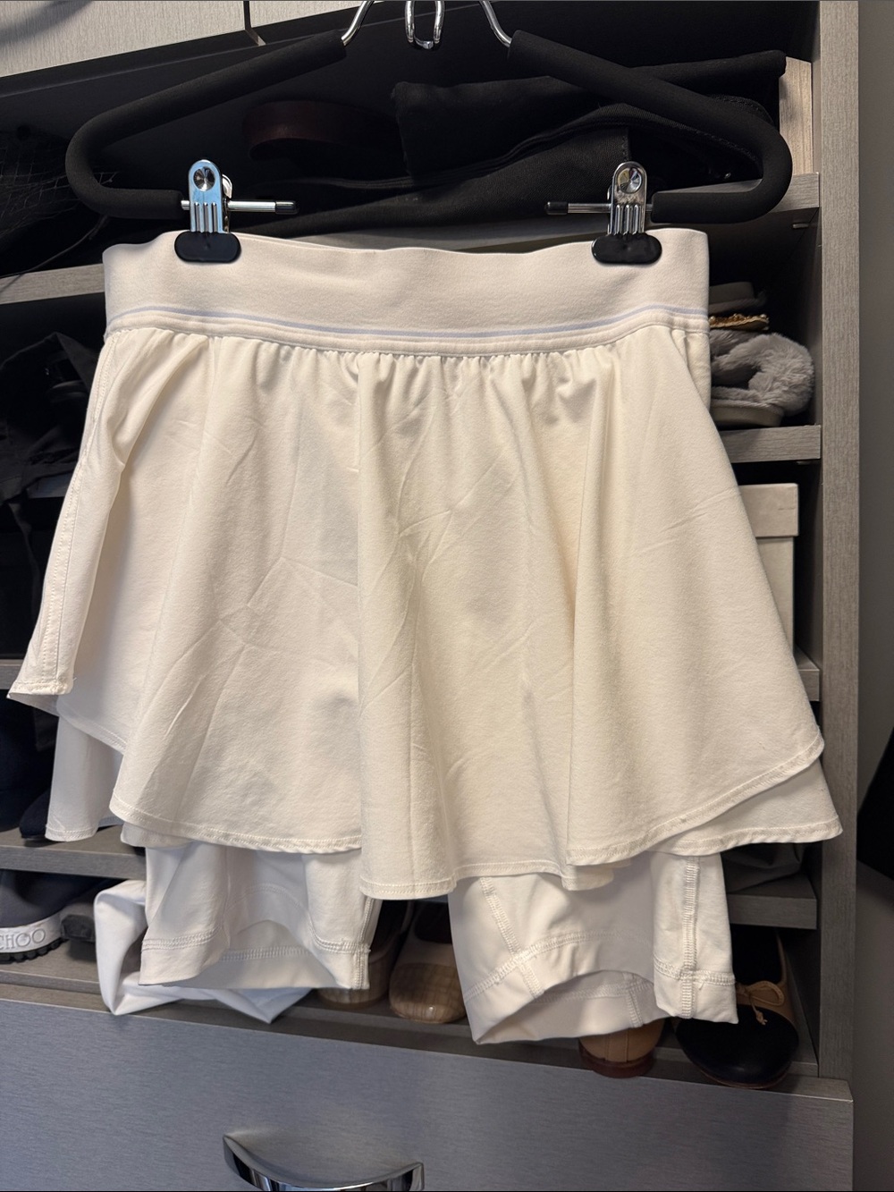 lululemon athletica White Layered Tennis Skirt